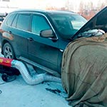 Отогрев BMW