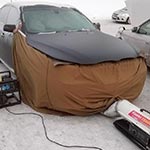 Отогрев седана на Кирова